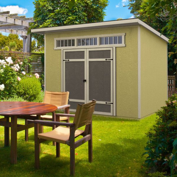 Handy Home Olympia Do 10 ft. W x 7.5 ft. D Manufactured Wood Storage Shed - Image 4