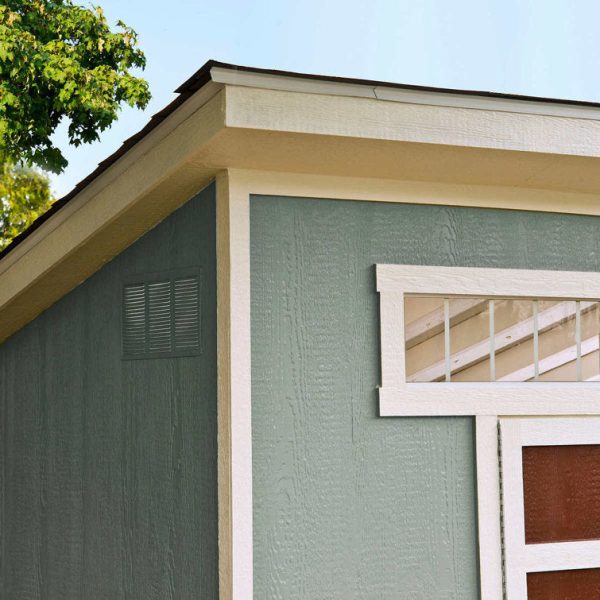 Handy Home Olympia Do 10 ft. W x 7.5 ft. D Manufactured Wood Storage Shed - Image 6