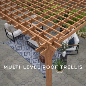 14×12 Beaumont Pergola - Image 10