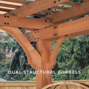 14×12 Beaumont Pergola - Image 9