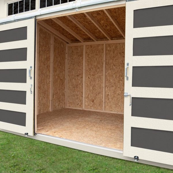 Handy Home Palisade 12 ft. W x 8 ft. D Wood Storage Shed - Image 3