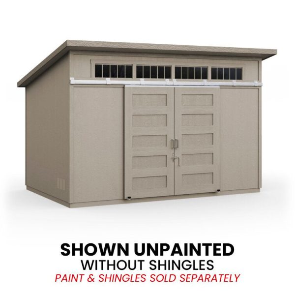 Handy Home Palisade 12 ft. W x 8 ft. D Wood Storage Shed - Image 10