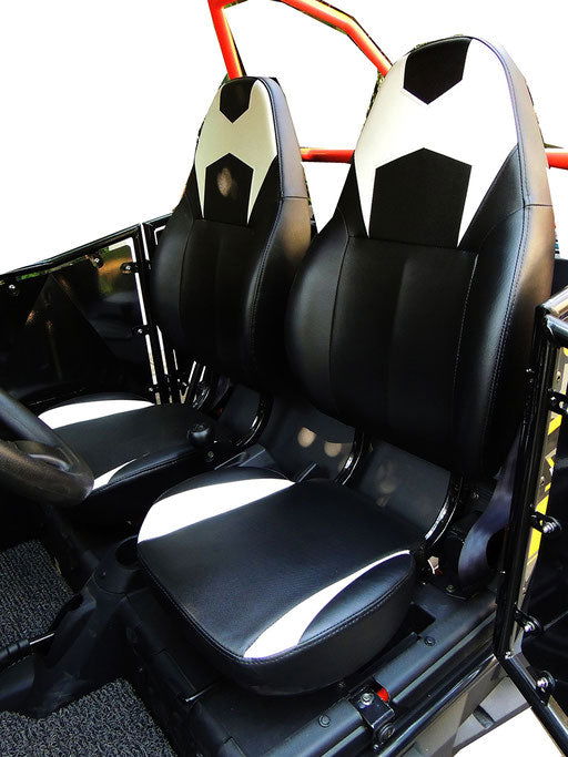 400cc GVX Gas Golf Cart UTV 4x4 With Rear Flip Seat Street Legal Light Package All Wheel Drive - BLACK - Image 13