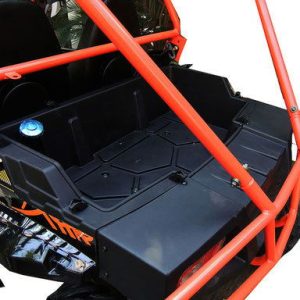 400cc GVX Gas Golf Cart UTV 4x4 With Rear Flip Seat Street Legal Light Package All Wheel Drive - BLACK - Image 14