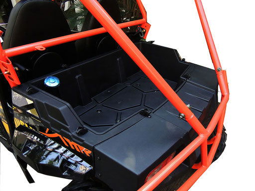 400cc GVX Gas Golf Cart UTV 4x4 With Rear Flip Seat Street Legal Light Package All Wheel Drive - BLACK - Image 14