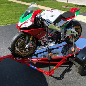 Single Ride-Up SRL Stand-Up™ Motorcycle Trailer - Image 14