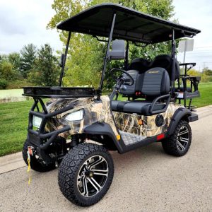 48V Camo Hunters Edition Renegade Plus 2.0 Electric Lifted Golf Cart - Camo - Image 11
