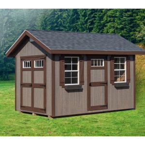 EZ-Fit Sheds Riverside 8 ft. W x 12 ft. D Wood Storage Shed