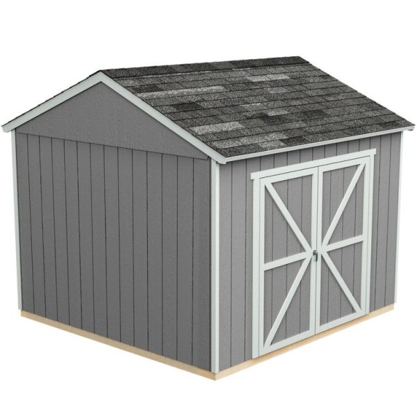 Handy Home Rookwood 10 ft. W x 10 ft. D Solid + Manufactured Wood Storage Shed - Image 4