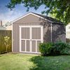 Handy Home Rookwood 10 ft. W x 14 ft. D Solid + Manufactured Wood Storage Shed with Floor