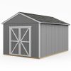 Handy Home Rookwood 10 ft. W x 14 ft. D Solid + Manufactured Wood Storage Shed with Floor - Image 5