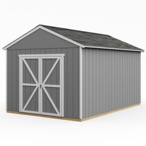 Handy Home Rookwood 10 ft. W x 14 ft. D Solid + Manufactured Wood Storage Shed with Floor - Image 5