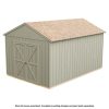 Handy Home Rookwood 10 ft. W x 14 ft. D Solid + Manufactured Wood Storage Shed with Floor - Image 6