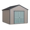 Handy Home Rookwood 10 ft. W x 18 ft. D Solid + Manufactured Wood Storage Shed