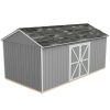 Handy Home Rookwood 10 ft. W x 18 ft. D Solid + Manufactured Wood Storage Shed - Image 5