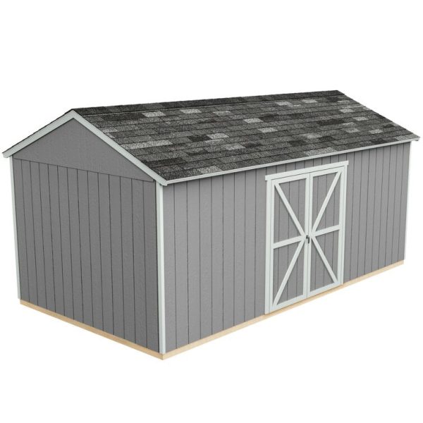 Handy Home Rookwood 10 ft. W x 18 ft. D Solid + Manufactured Wood Storage Shed - Image 5