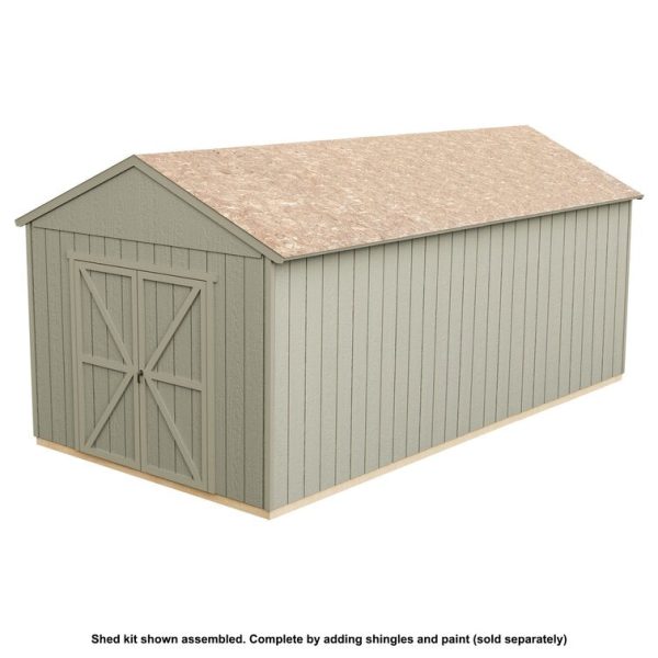 Handy Home Rookwood 10 ft. W x 18 ft. D Solid + Manufactured Wood Storage Shed - Image 6
