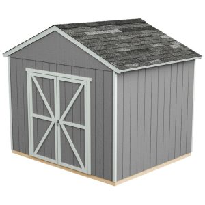 Handy Home Rookwood 10 ft. W x 8 ft. D Solid + Manufactured Wood Storage Shed - Image 5