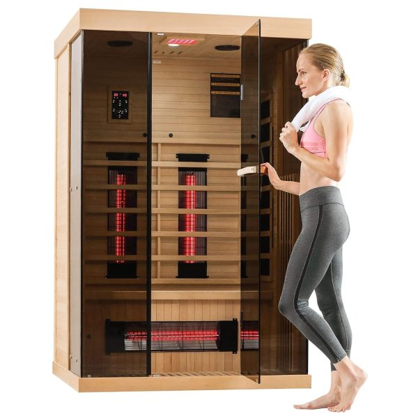EROMMY Infrared Sauna 2 Person with Chromotherapy Heater for Home or Gym - Image 2