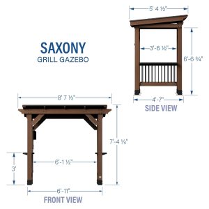 Saxony Grill Gazebo - Image 3
