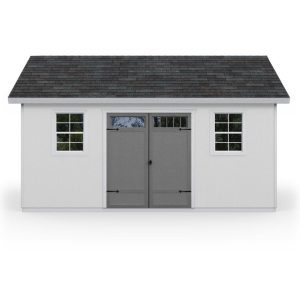 Handy Home Scarsdale 12 ft. W x 16 ft. D Wood Storage Shed With Floor