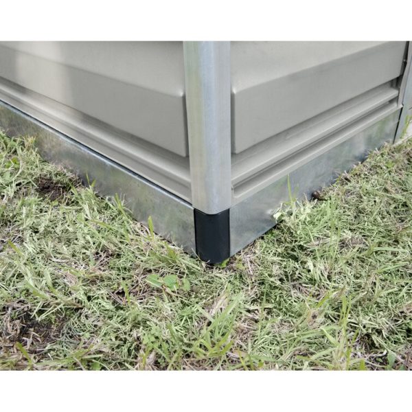 Canopia by Palram SkyLight 7 ft. 8 in. W x 12 ft. 4 in. D Plastic Storage Shed - Image 6