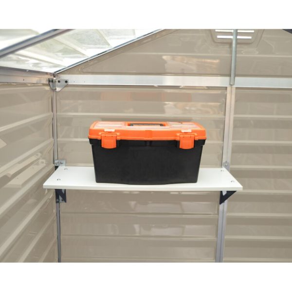 Canopia by Palram SkyLight 7 ft. 8 in. W x 12 ft. 4 in. D Plastic Storage Shed - Image 3