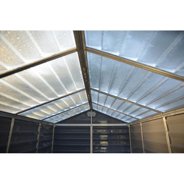 Canopia by Palram Skylight 6 Ft. W X 12 Ft. D Plastic Storage Shed - Image 5