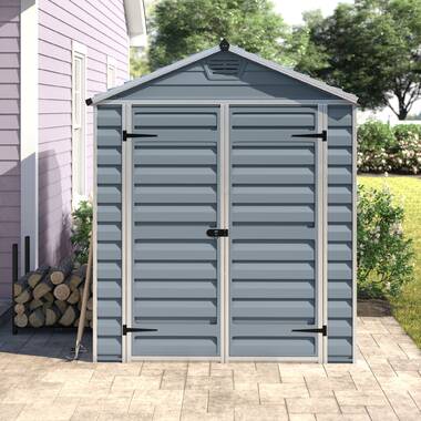 Little Cottage Company 8 ft. W x 10 ft. D Solid and Manufactured Wood Storage Shed - Image 9
