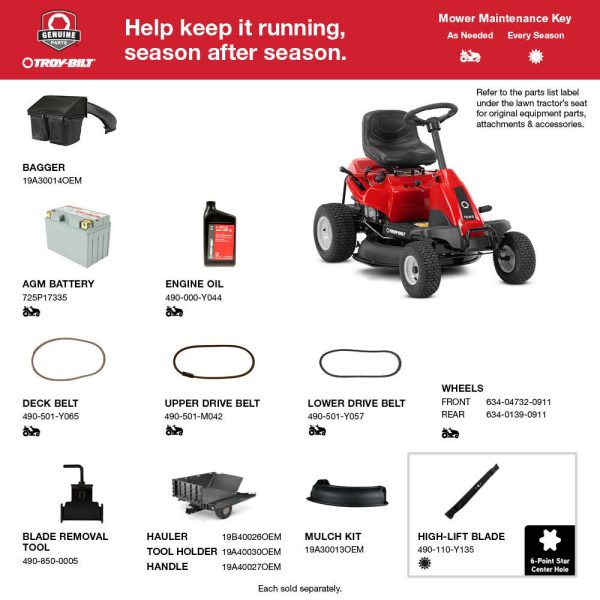Bundwee TB30B Compact Riding Lawn Mower - Image 2