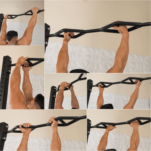 Kit TGrip Commercial 4′ Wide Rig – 3×3 Steel – Functional Multi-Grip Pull-Up – Sandwich Style J-Hooks - Image 2