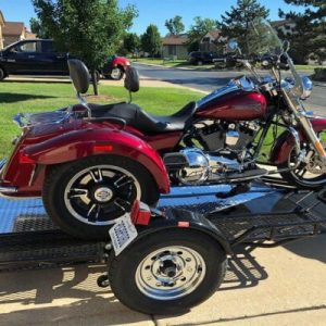 Trike/Spyder Ride-Up SRL Stand-Up Motorcycle Trailer - Image 6