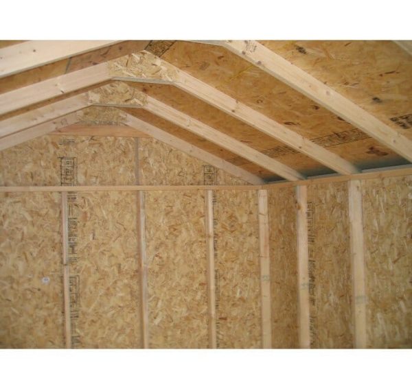 Value 12 ft. W x 14 ft. D Solid and Manufactured Wood Storage Shed - Image 3