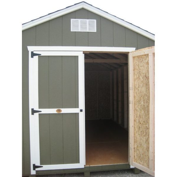 Value 8 ft. W x 10 ft. D Solid and Manufactured Wood Storage Shed - Image 2
