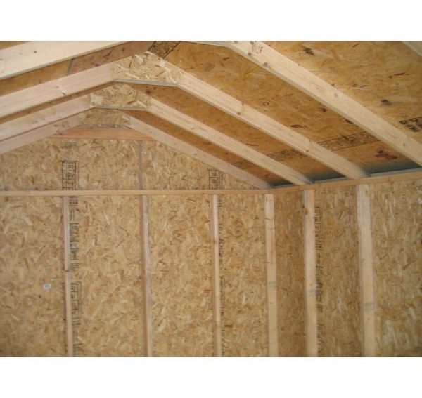 Value 8 ft. W x 10 ft. D Solid and Manufactured Wood Storage Shed - Image 3