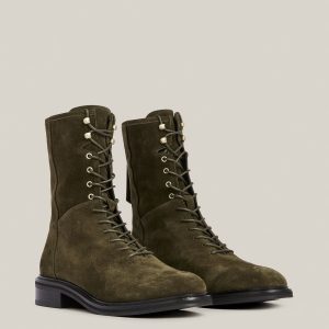 Misty brown suede boots for women - Image 4