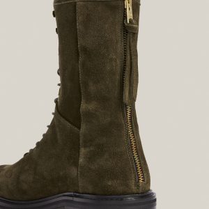 Misty brown suede boots for women - Image 3