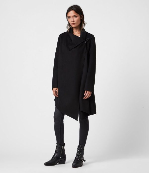 Monument eve black coat for women - Image 3