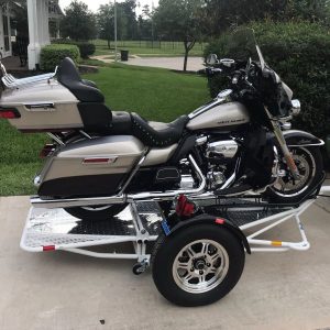 Single Ride-Up SRL Stand-Up™ Motorcycle Trailer - Image 12