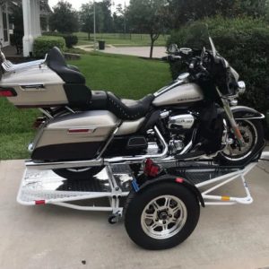 Single Stand-Up™ Motorcycle Trailer - Image 4
