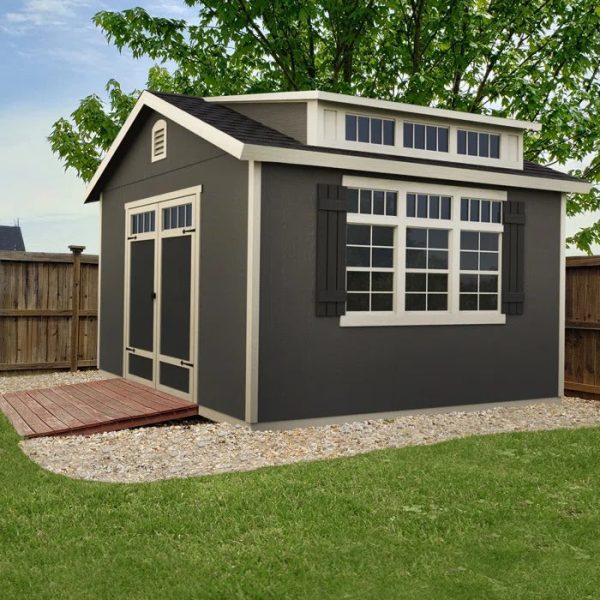 Handy Home Windemere 10x12 - Wood Storage Shed - Image 2