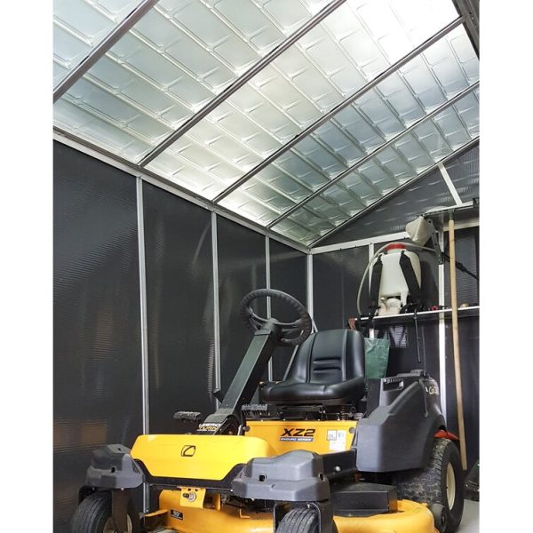 Canopia by Palram Yukon 11 ft. W x 13 ft. D Plastic Storage Shed - Image 4