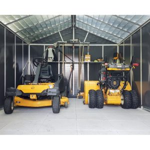 Canopia by Palram Yukon 11 ft. W x 17 ft. D Plastic Storage Shed