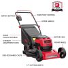PowerSmart 40V 17-inch Cordless Brushless Electric Push Lawn Mower W/4.0Ah Battery and Charger - Image 2