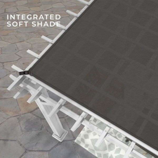 16′ X 12′ Traditional Steel Pergola - Image 5