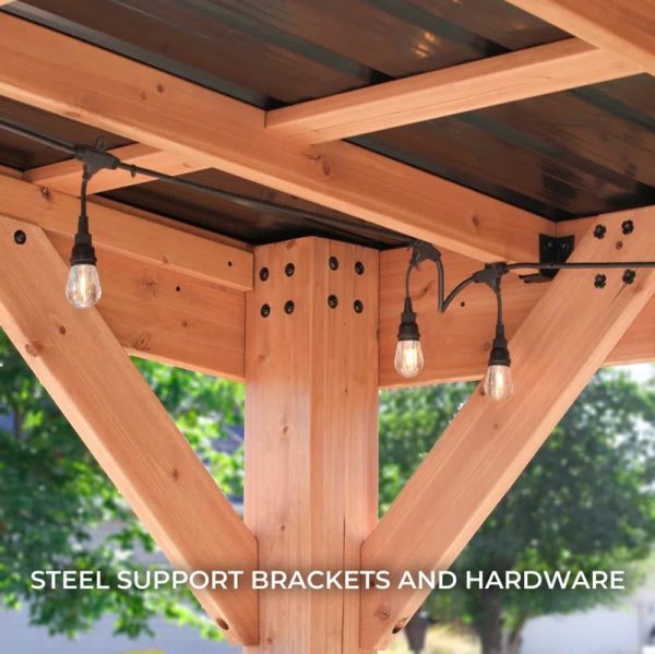 20 Ft. W X 9.5 Ft. Patio Gazebo - Image 9