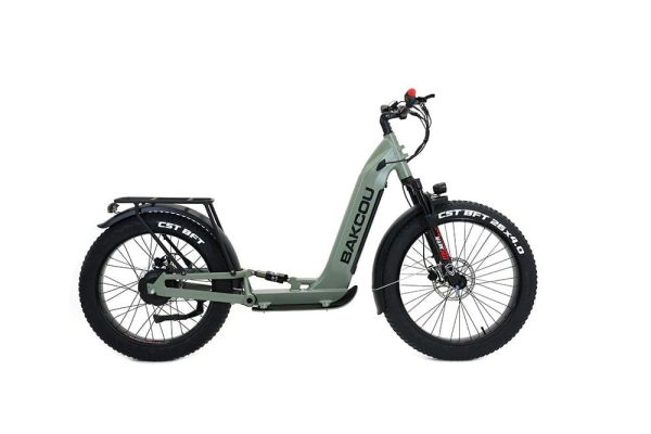 Bakcou Grizzly Electric Scooter 48V 21Ah 1000W Rear Hub Motor Full Suspension All-Terrain Fat Tires - Image 5