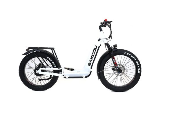 Bakcou Grizzly Electric Scooter 48V 21Ah 1000W Rear Hub Motor Full Suspension All-Terrain Fat Tires - Image 4