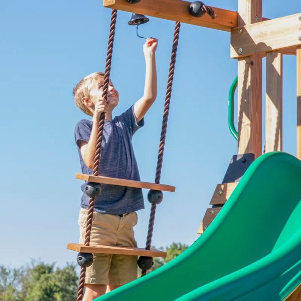 Endeavor All Cedar Wooden Swing Set - Image 7