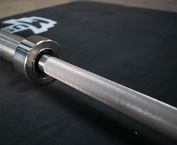 Hard Chrome Olympic Bar and Olympic Urethane Weight Plate Sets - Image 4